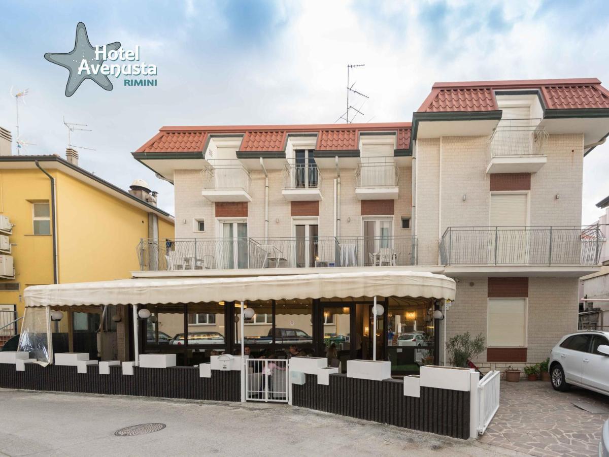 Hotel Avenusta Viserba Di Rimini Exterior foto